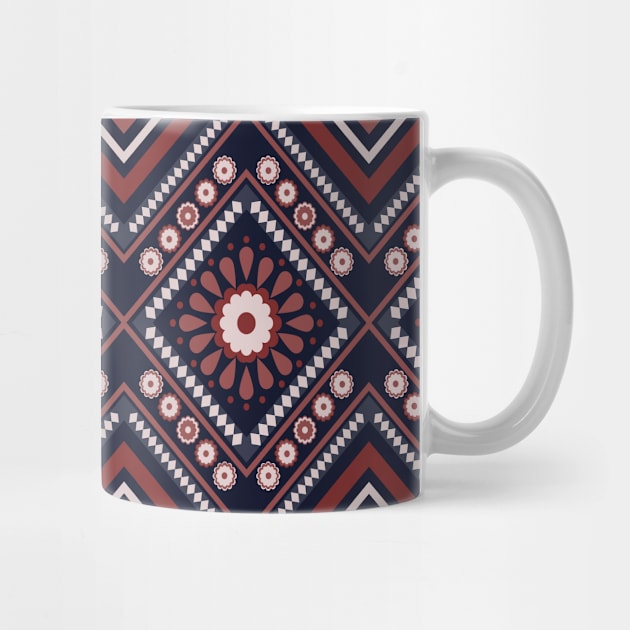 Geometric ethnic seamless pattern by DifferPP